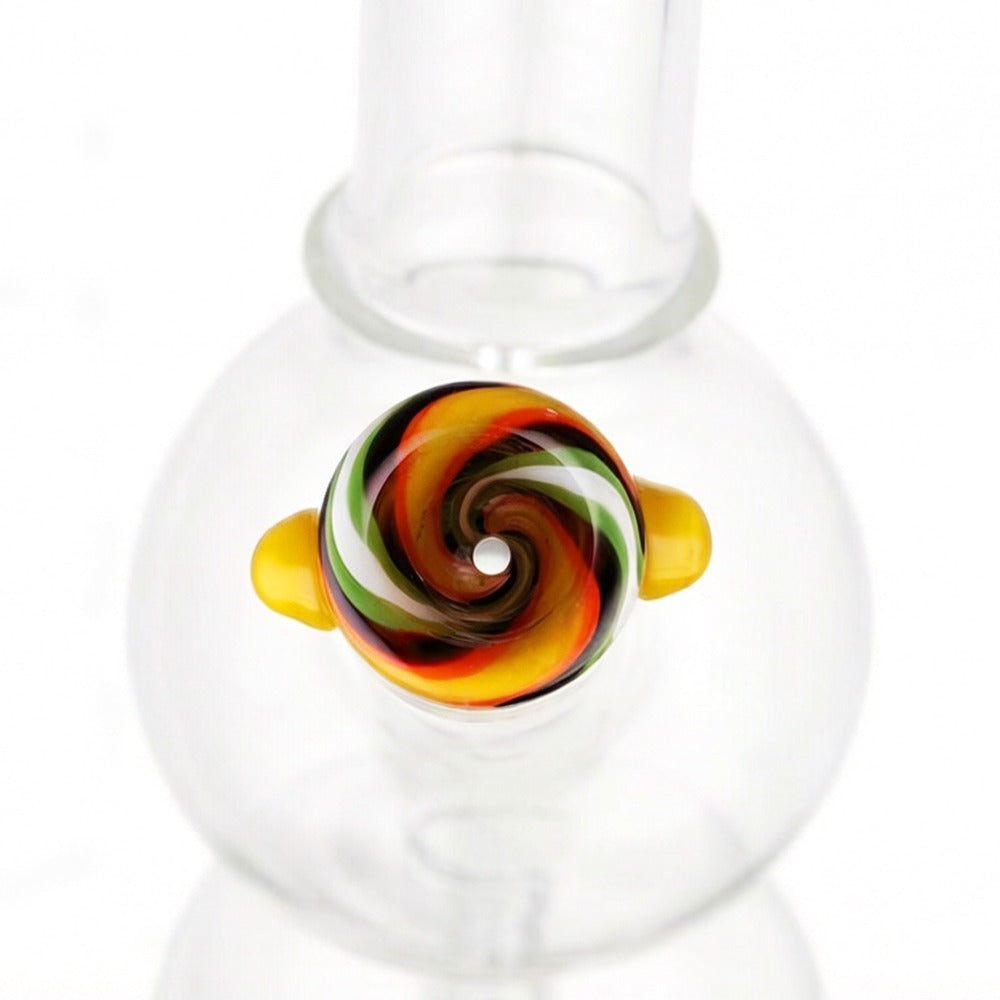 Glass Cone Piece YX-AS08 Yellow
