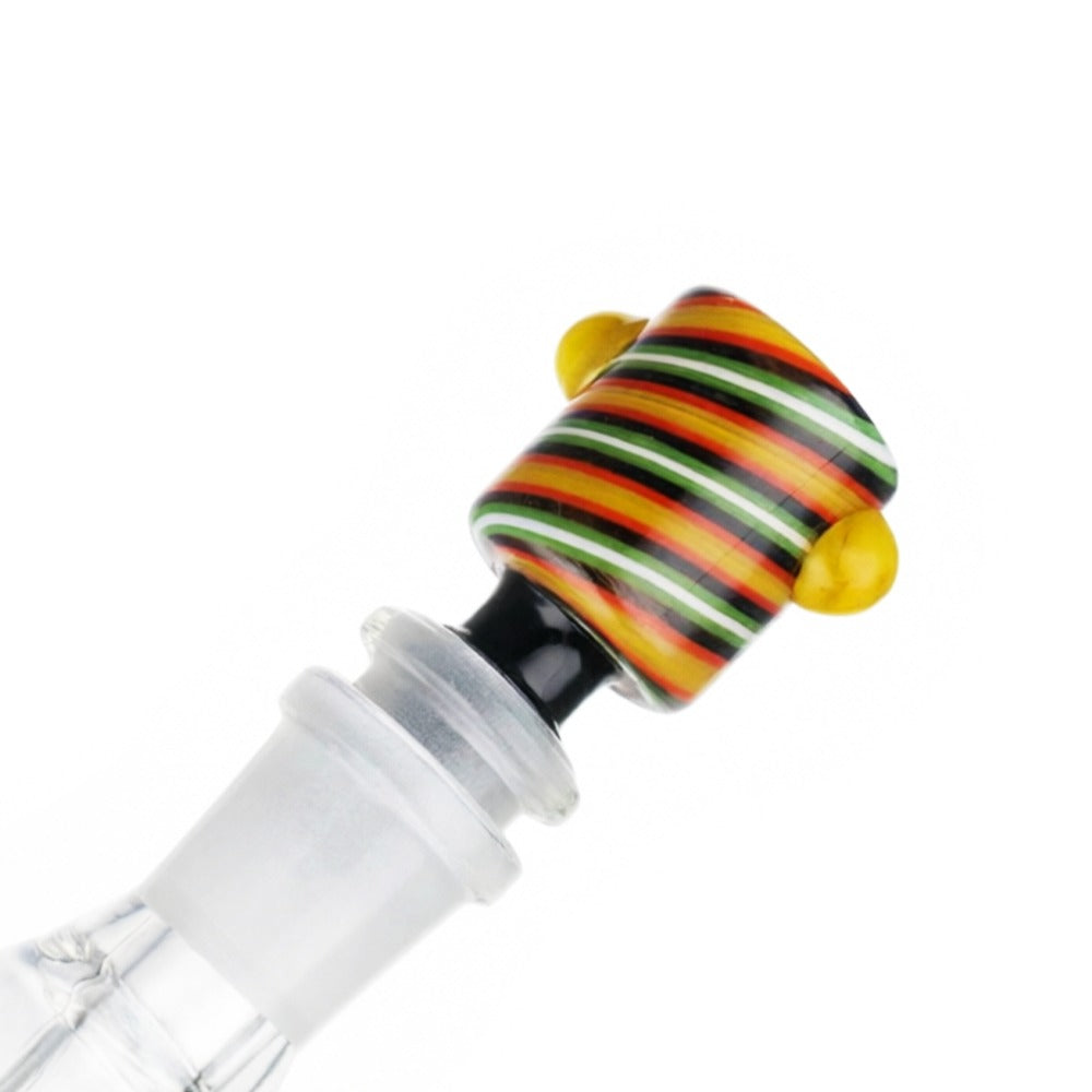 Glass Cone Piece YX-AS08 Yellow