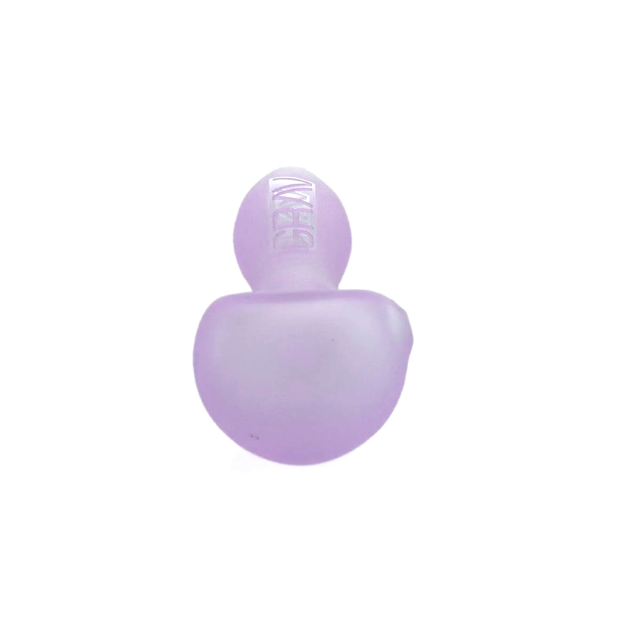 GRAV Sandblasted Glass Spoon - Purple front