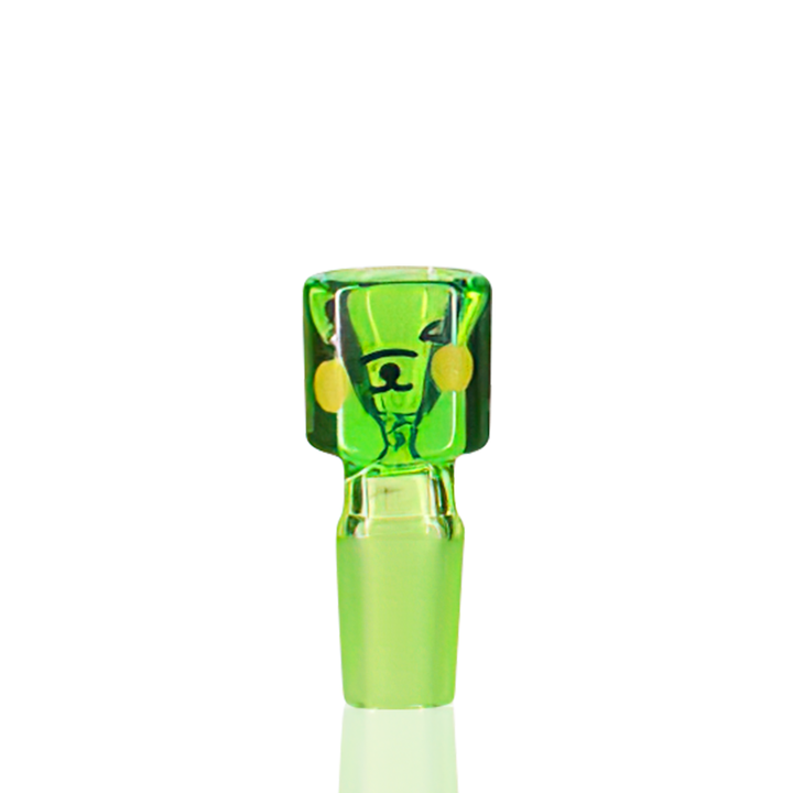 Bong Warehouse - Art Bowl 14mm Male -Green Anime