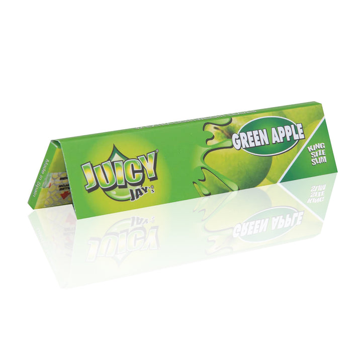 Papeles de cáñamo con manzana verde de Juicy Jay's - King Size Slim