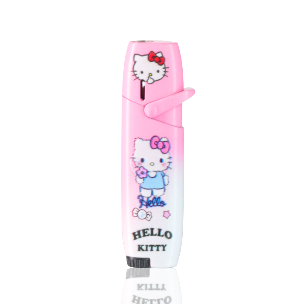 Hello Kitty - Jet Lighter - Pink and White