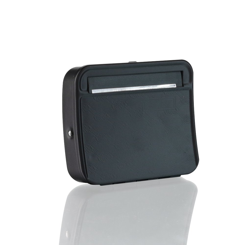 Joint and Cigarette Automatic Rolling Tin - Black front
