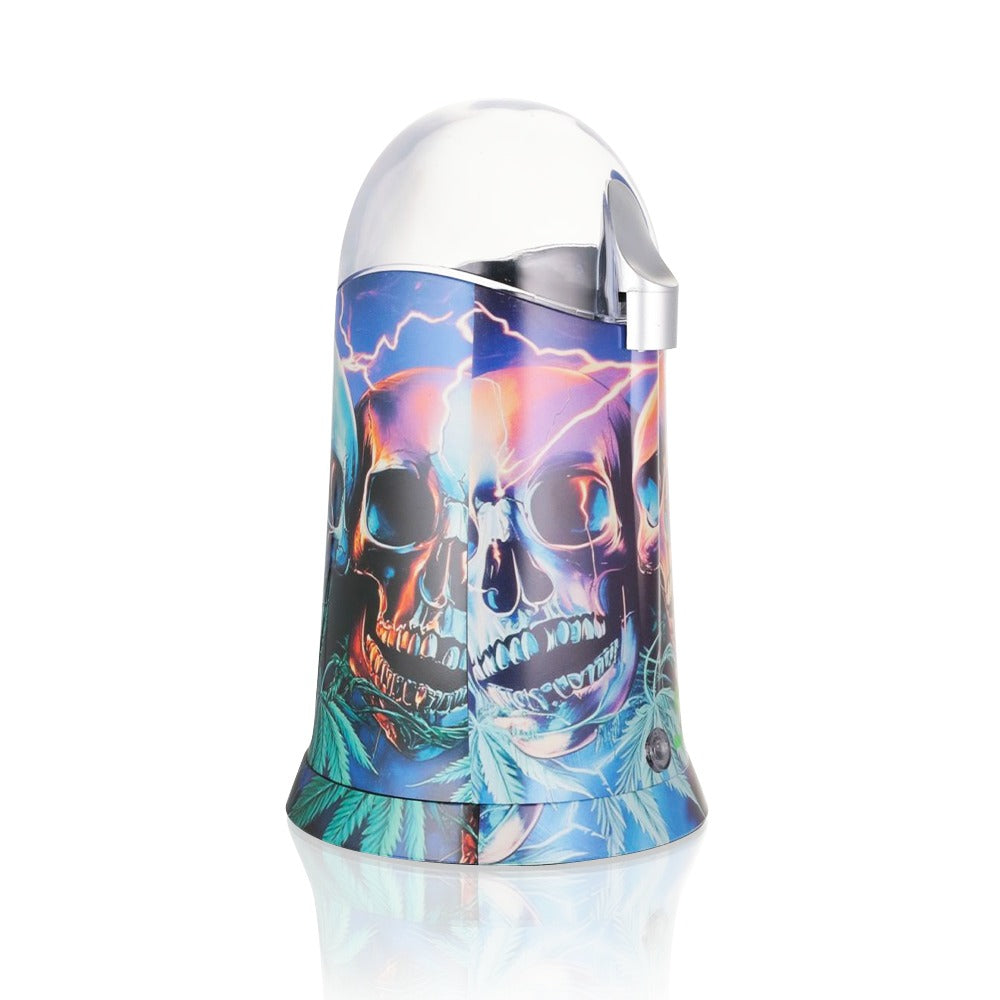 Electric Weed grinder Skulls and weed Leafs Kmart coffee grinder