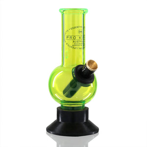 Mini Bubble 17cm Glass Bong - Green Pro Kit