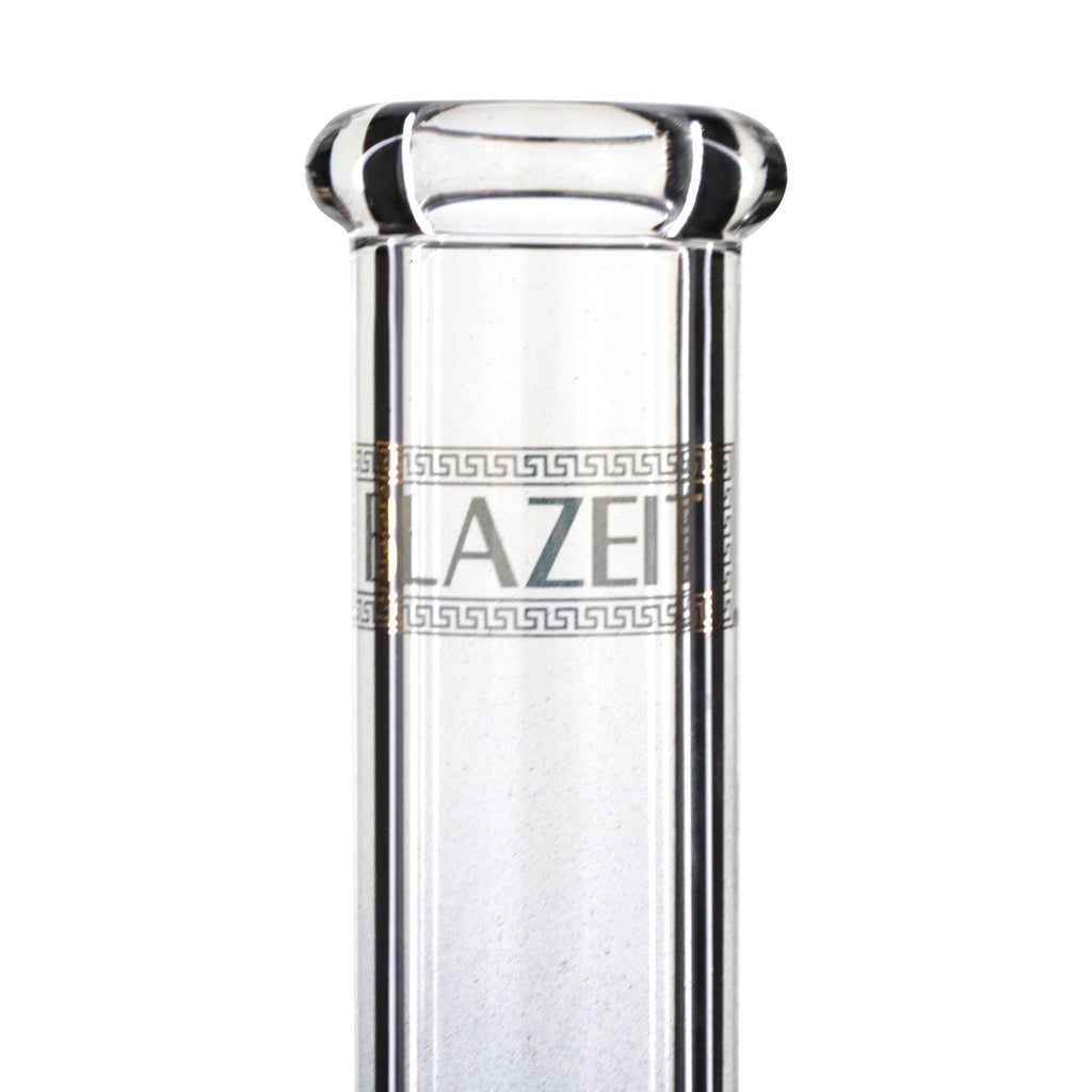 Mini Glass 20cm Gripper Bong - Black Fade Luxury stem artwork