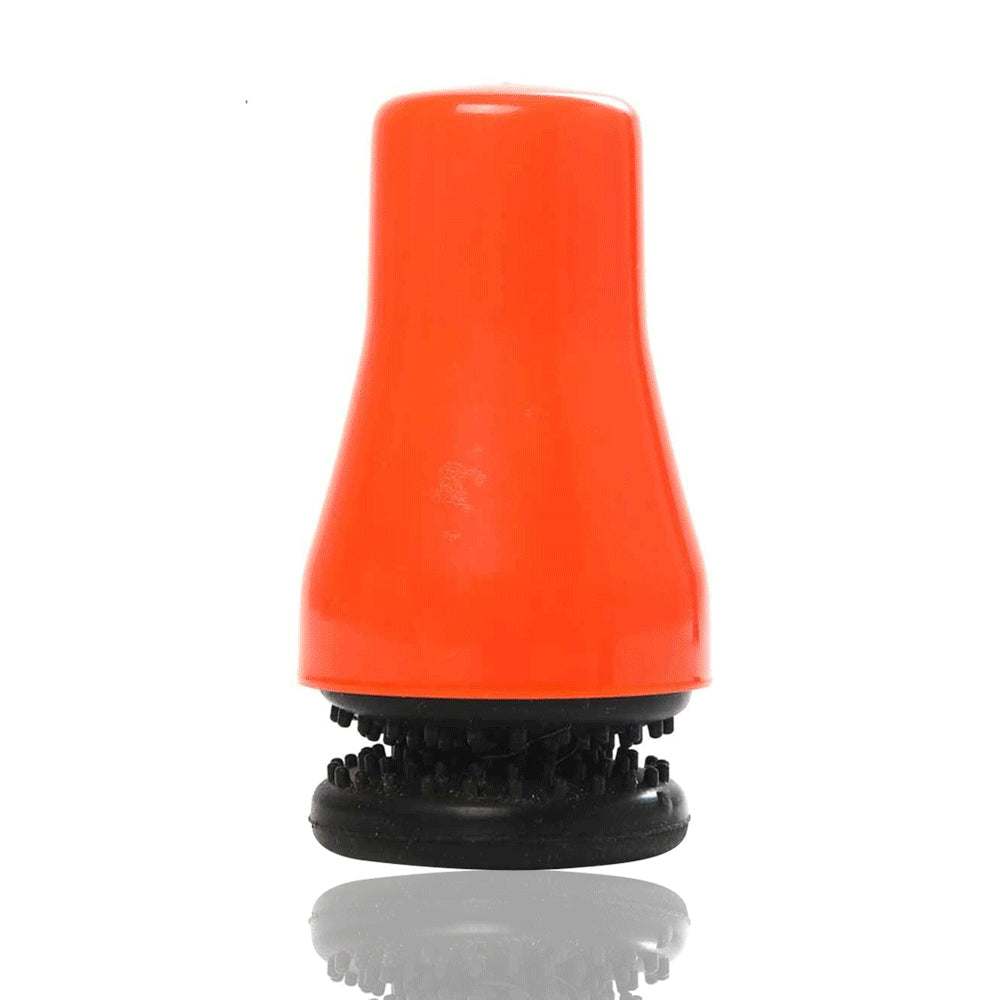 Magnetic Glass Bong Cleaning Brush - Orange