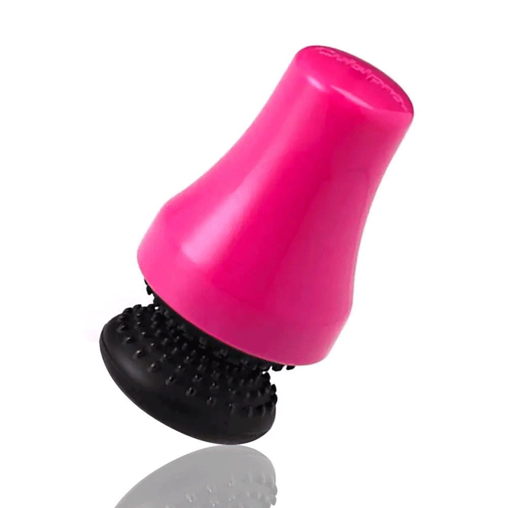 Magnetic Glass Bong Cleaning Brush - Pink