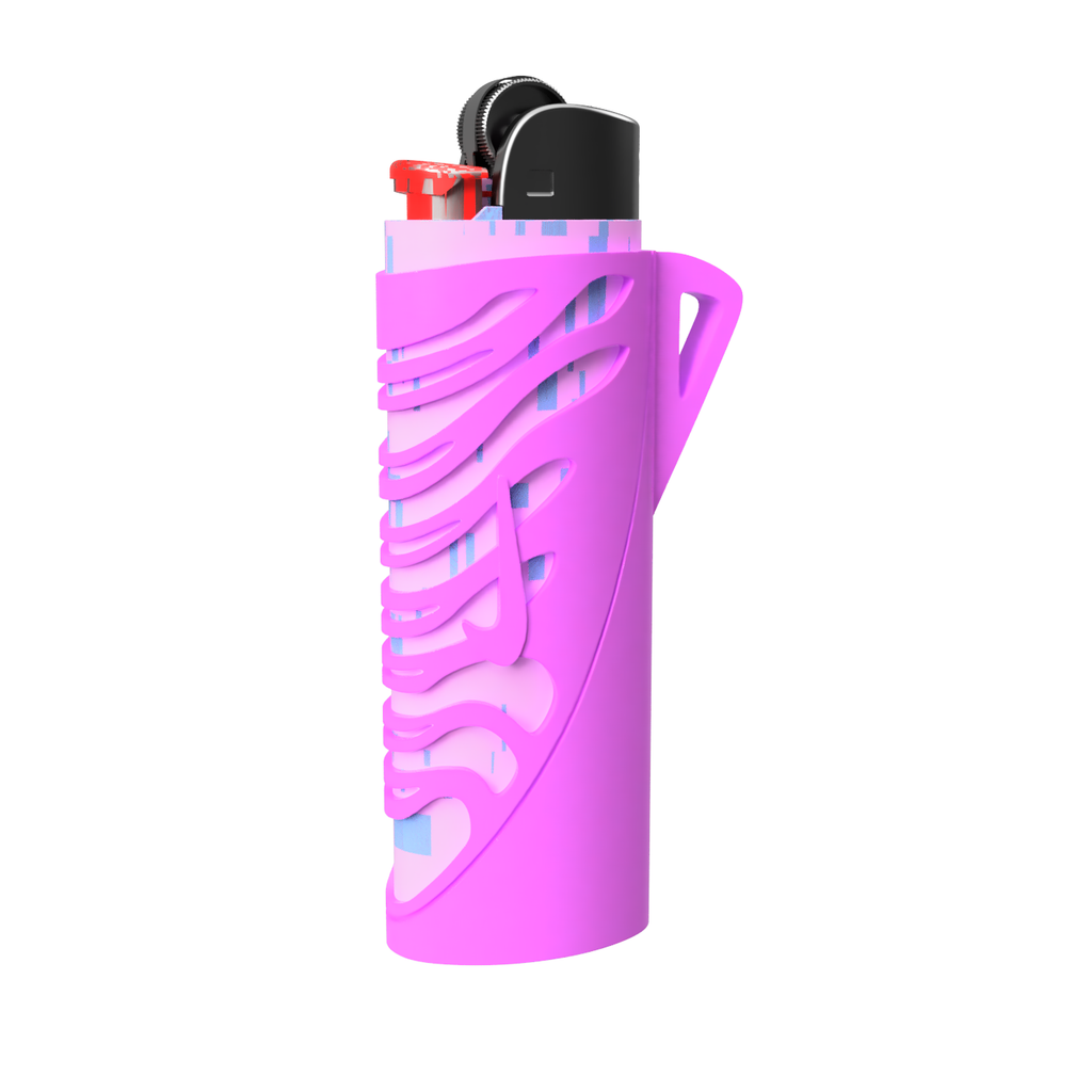 TN Silicon BIC Lighter Case - Pink