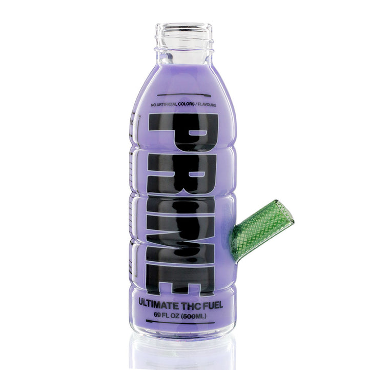 Prime Glass Bong 19cm Purple - Right View | Bong Warehouse