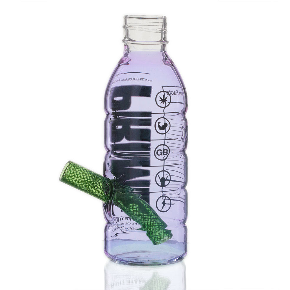 Prime Glass Bong 19cm T-Purple - Left View | Bong Warehouse