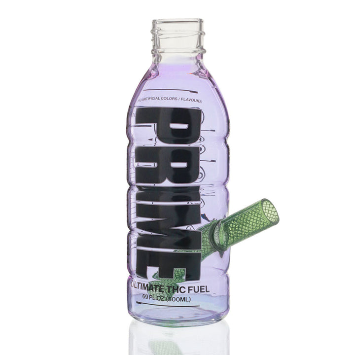 Prime Glass Bong 19cm T-Purple - Front View | Bong Warehouse
