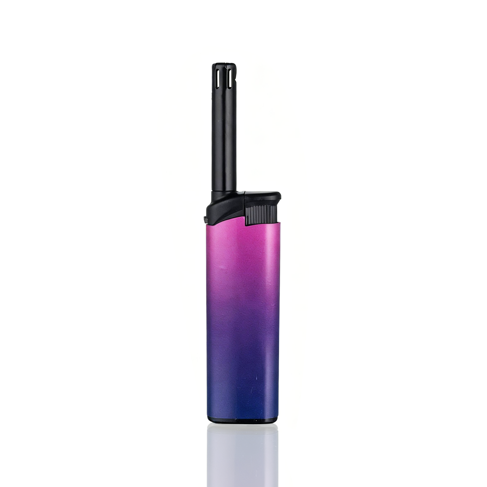 Gradient purple to black lighter on a white background