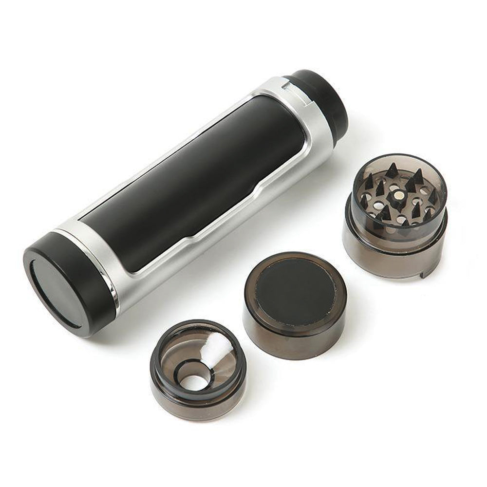 Rotary Cone Case Weed Grinder - Black parts 2
