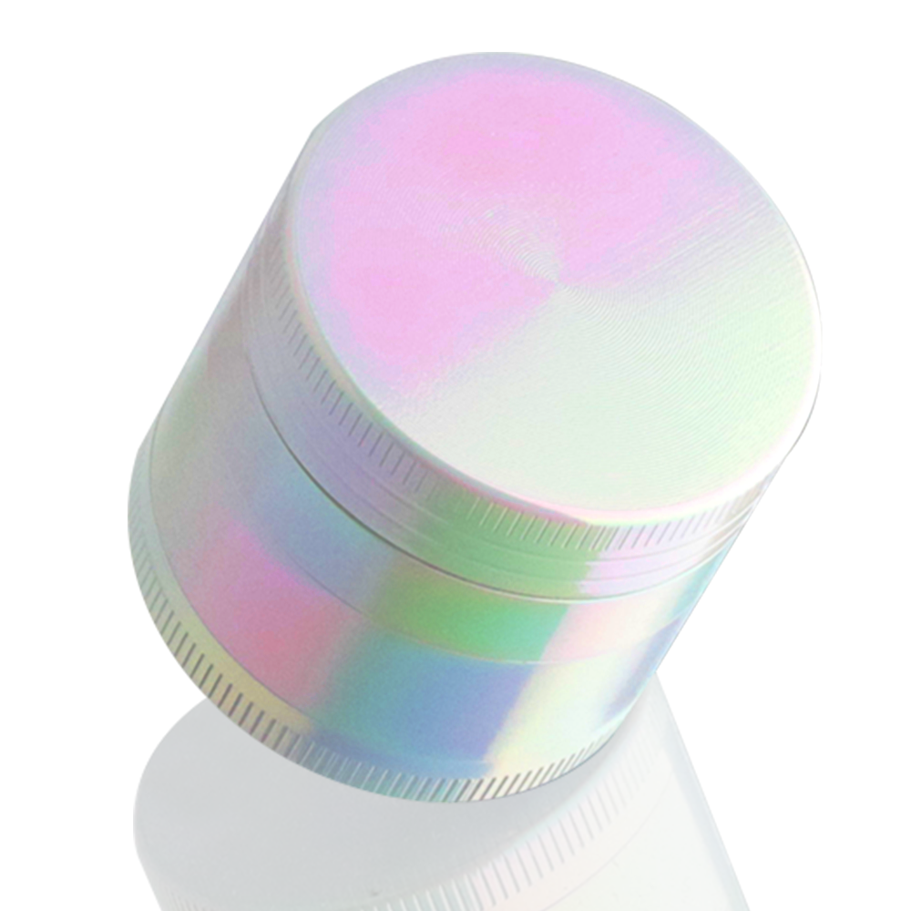 Round Metal Weed and Herb 40mm Grinder - Unicorn tilt