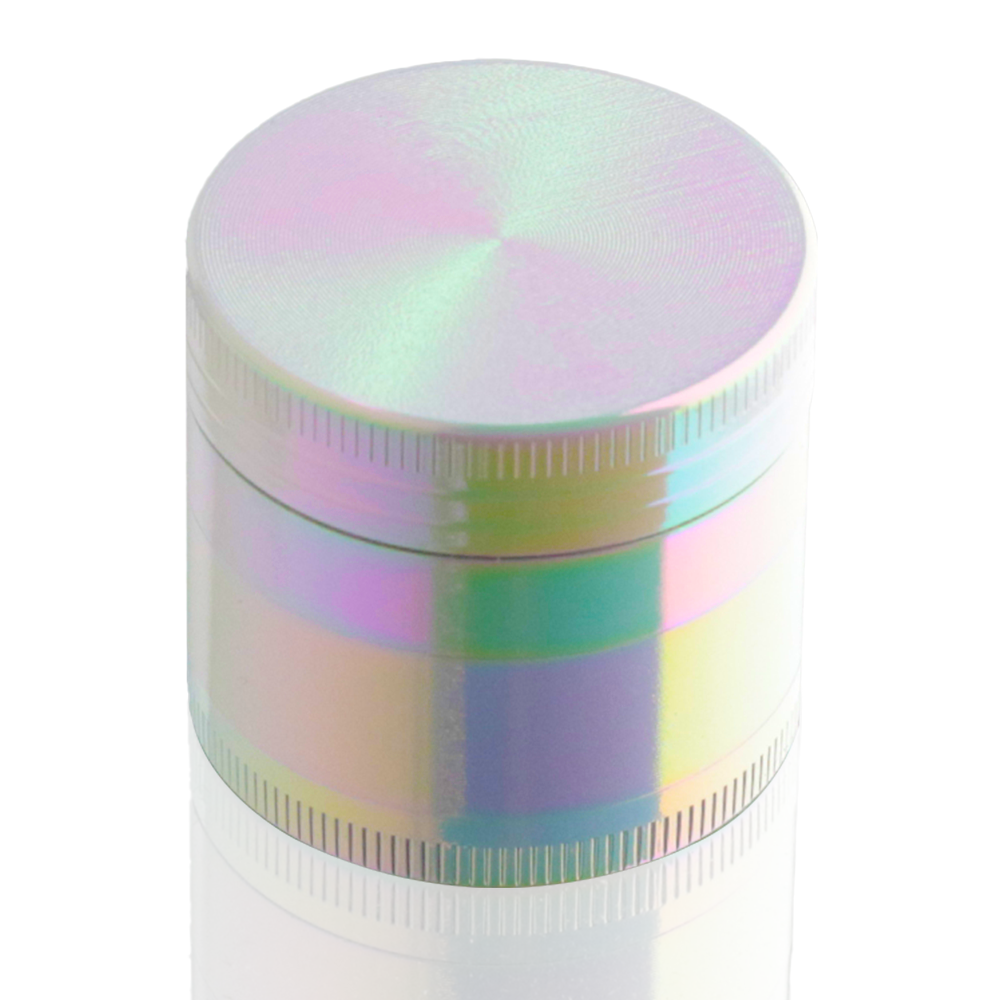 Round Metal Weed and Herb 40mm Grinder - Unicorn front