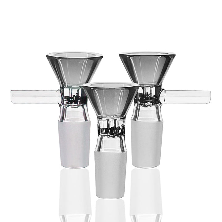 Shotties™ - 3 x Cone Handle (Bowl) 14mm Male - Smoke