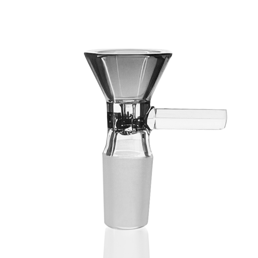 Shotties™ - Cone Handle (Bowl) 14mm Male - Smoke right