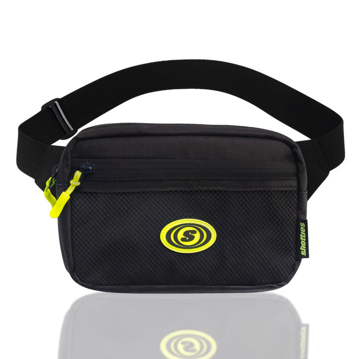 Shotties - Smell Proof Side Bag - Black front