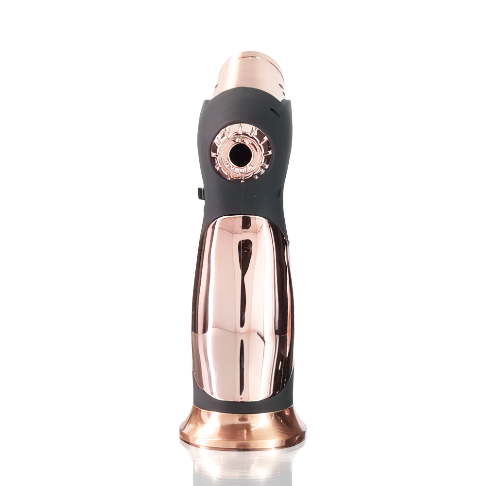 Tiko - Gun Jet Torch Lighter - Black/ Gold back