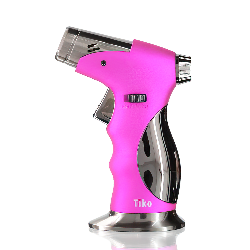 Tiko - Gun Jet Torch Lighter - Pink left