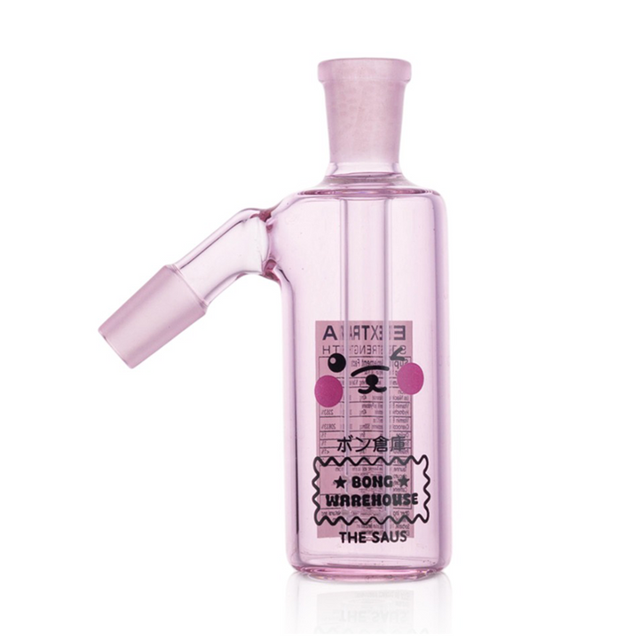 Bong Warehouse - Tube Ash Catcher - Pink Anime