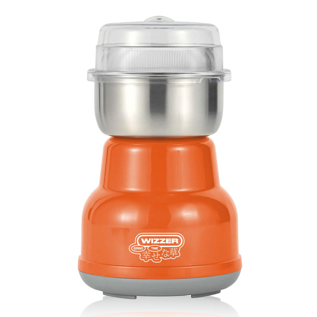 The Wizzer Electric Weed and Herb Grinder - Orange