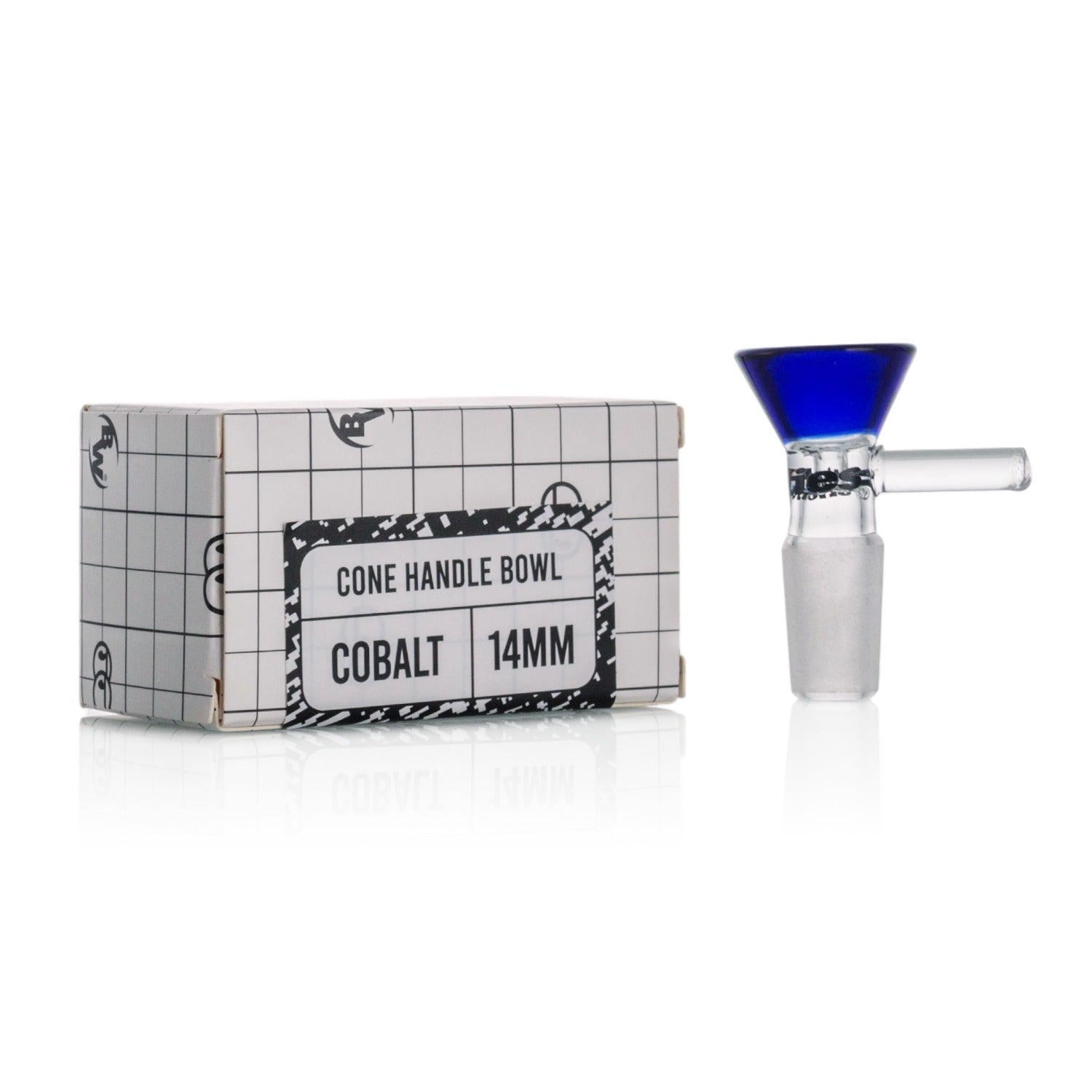 Shotties™ - Cone Handle (Bowl) 14mm Male - Cobalt