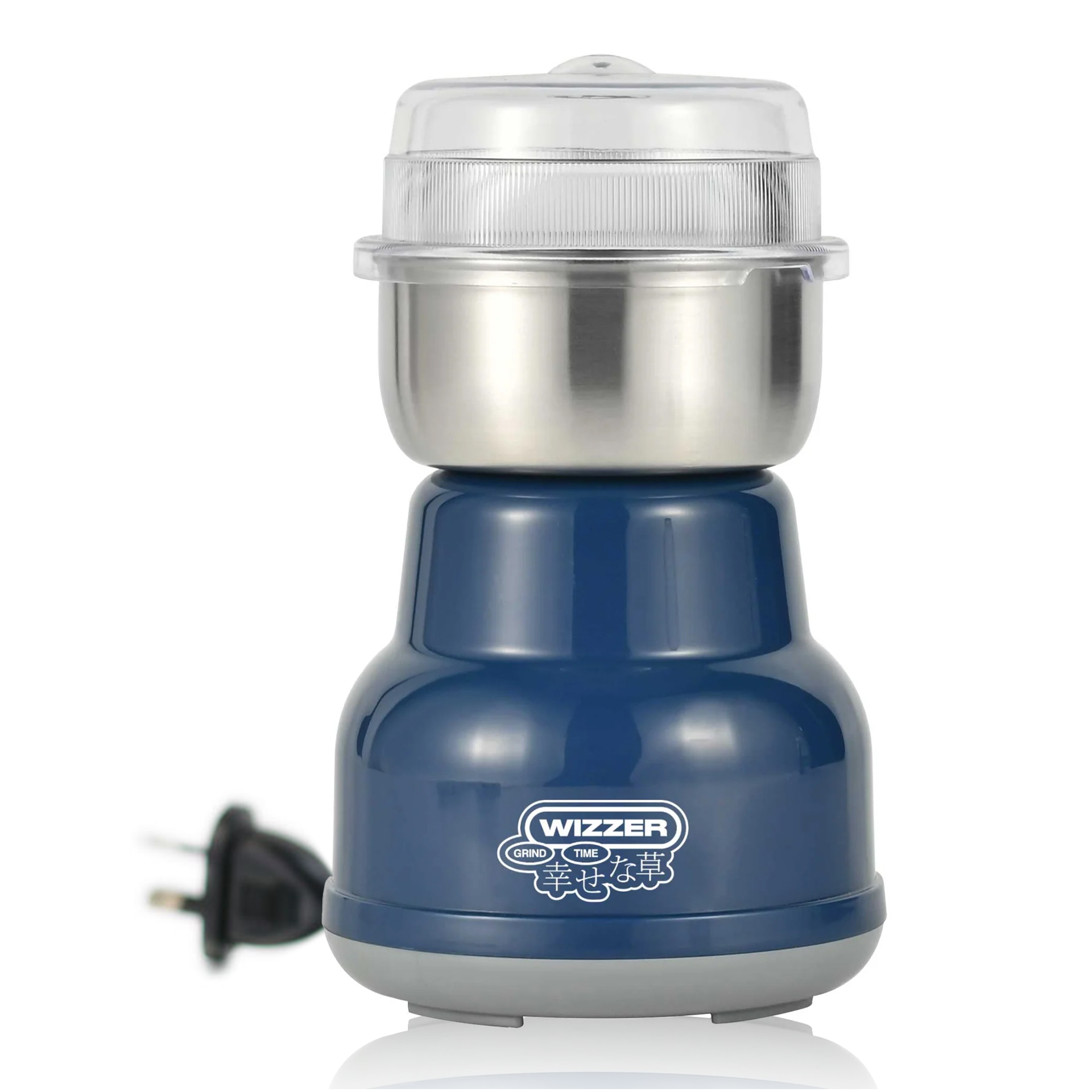 Wizzer Electric Weed and Herb Grinder - Blue