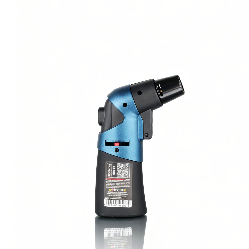 Zengaz - Gun Jet Torch Lighter - Blue on a white background