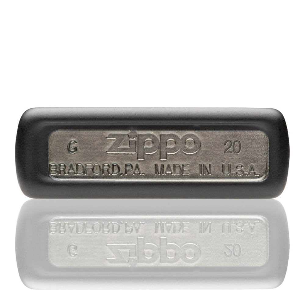 Zippo Lighter - Black Matte bottom