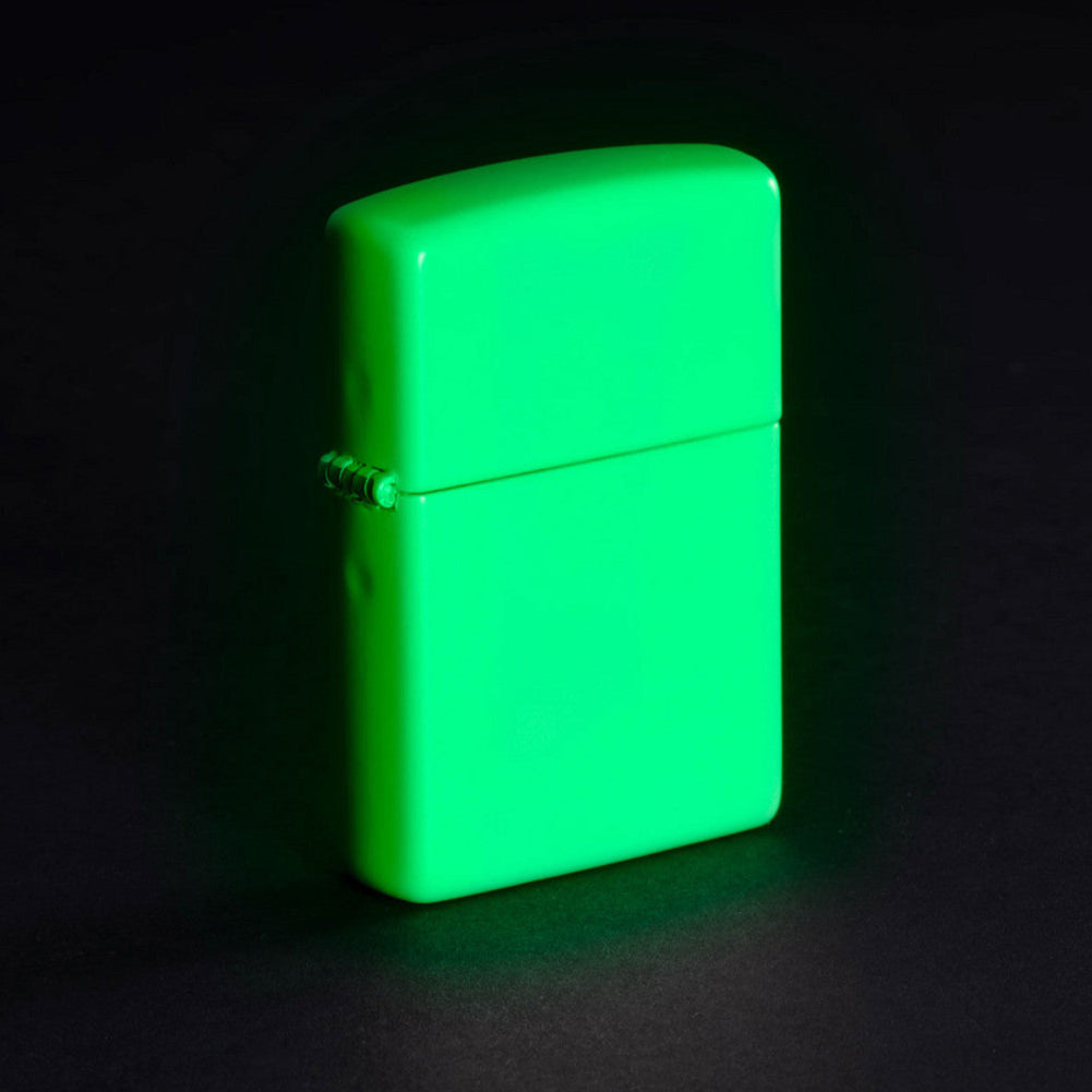 Zippo Lighter - White Glow In the Dark glowing