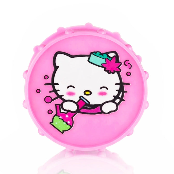 BW - Pink Plastic Weed Grinder 70mm Round - Bong Kitty