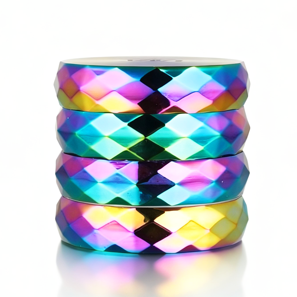 BW Lava Cut Weed and Herb 50mm Rainbow metal weed grinder