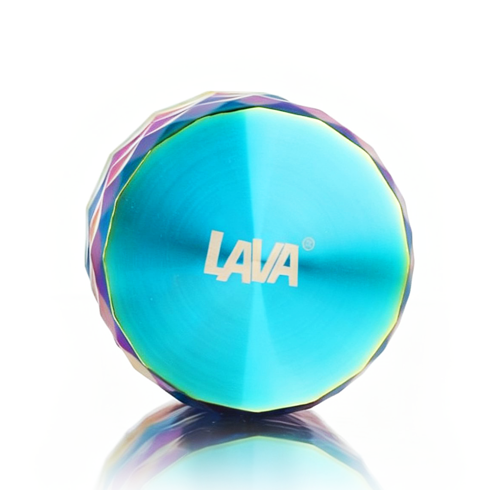 BW Lava Cut Weed and Herb 50mm Rainbow metal weed grinder