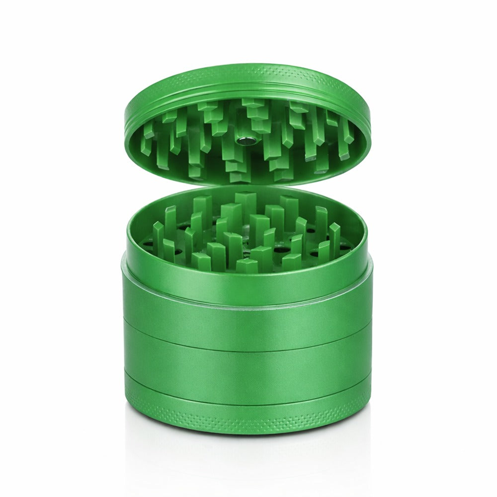 BW Round Metal Weed and Herb Green metal weed grinder