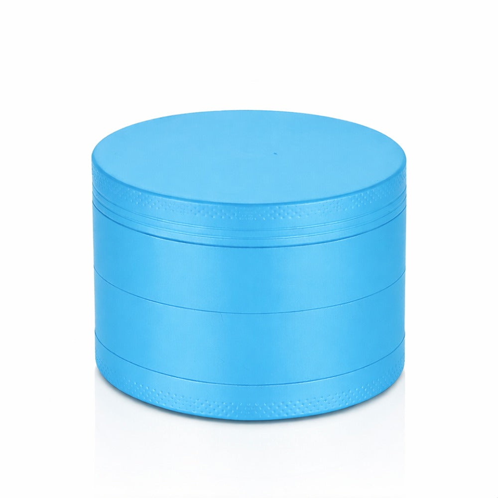 BW Round Metal Weed and Herb Light Blue metal weed grinder