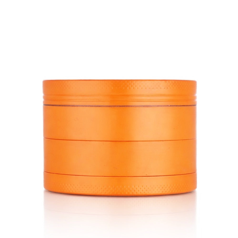BW Round Metal Weed and Herb Orange metal weed grinder
