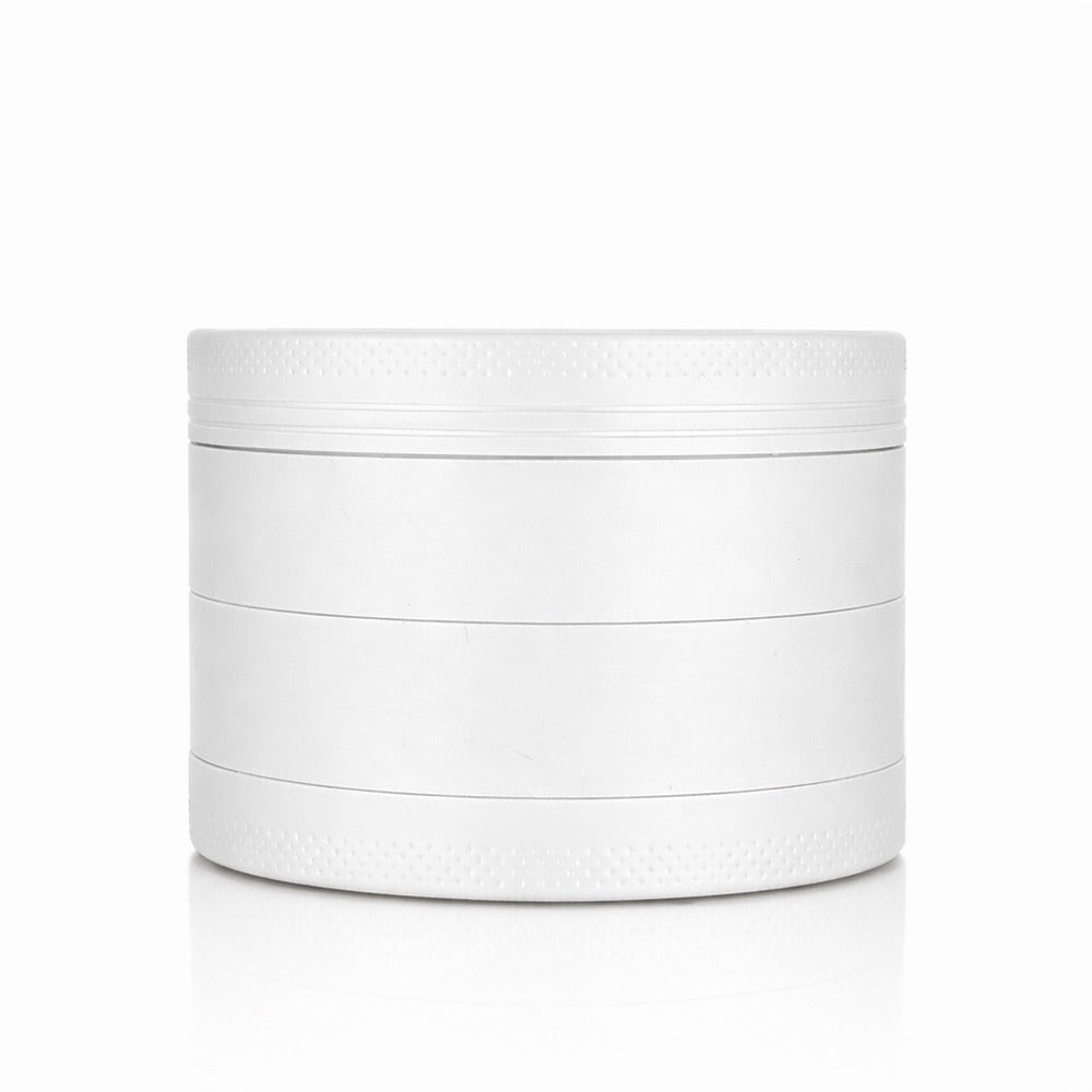 BW Round Metal Weed and Herb White metal weed grinder