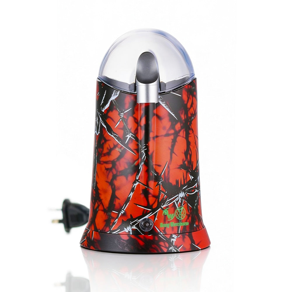 KMuzz electric grinder in barbed wire design, included in the Go Big Pack Bundle