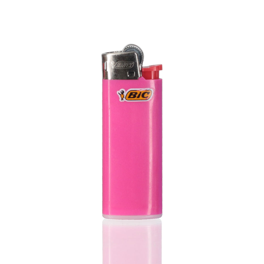 Lighter Raspberry Pink BIC - Classic Mini Lighter - Pink | Bong Warehouse