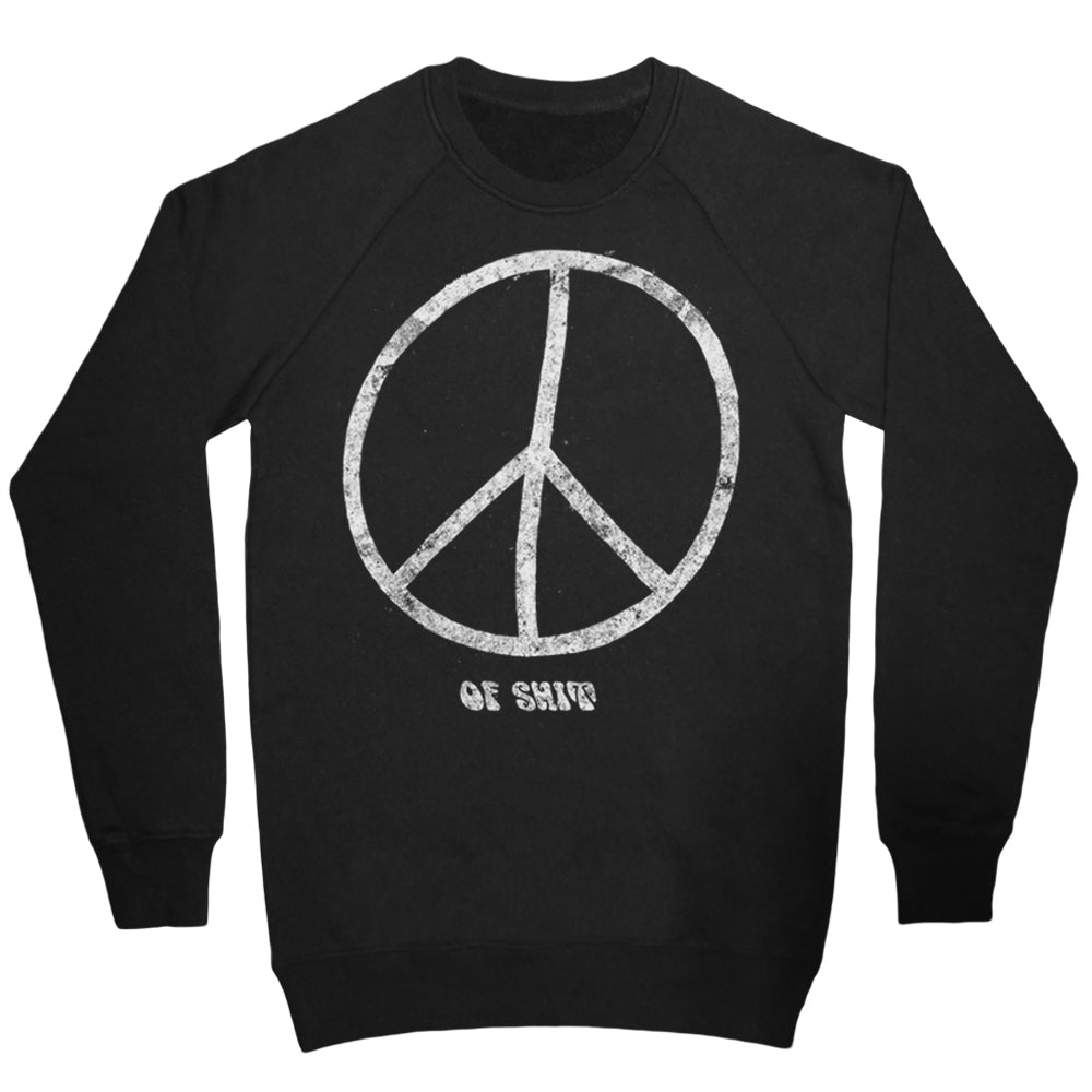Amiete Peace Of Shit - Black Raglan Sweater