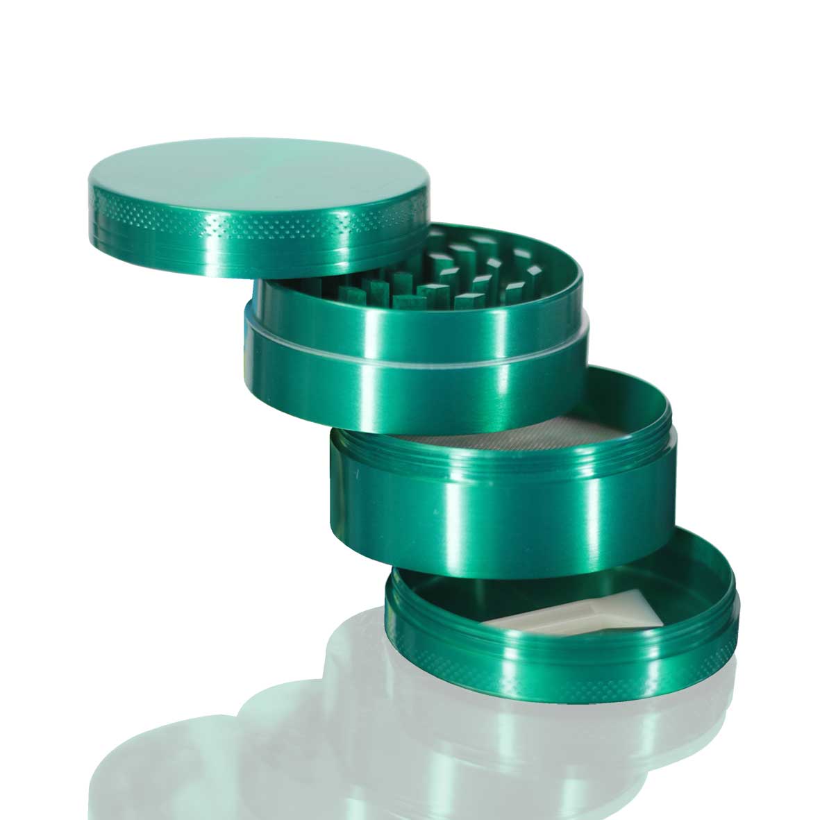 BW Round Metal Weed and Herb Green metal weed grinder